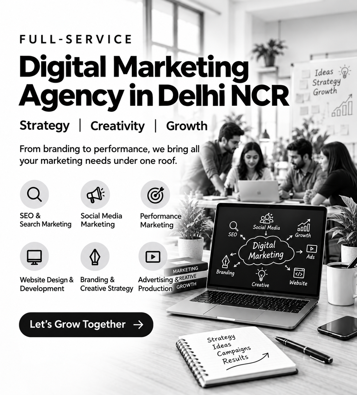 Full-Service Digital Marketing Agency in Delhi NCR