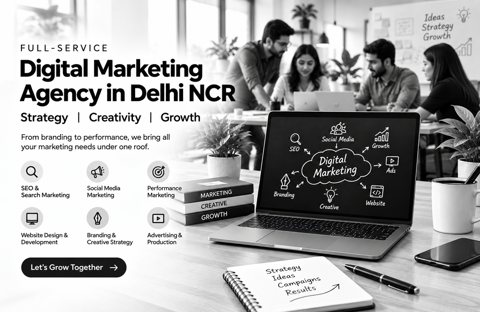 Full-Service Digital Marketing Agency in Delhi NCR