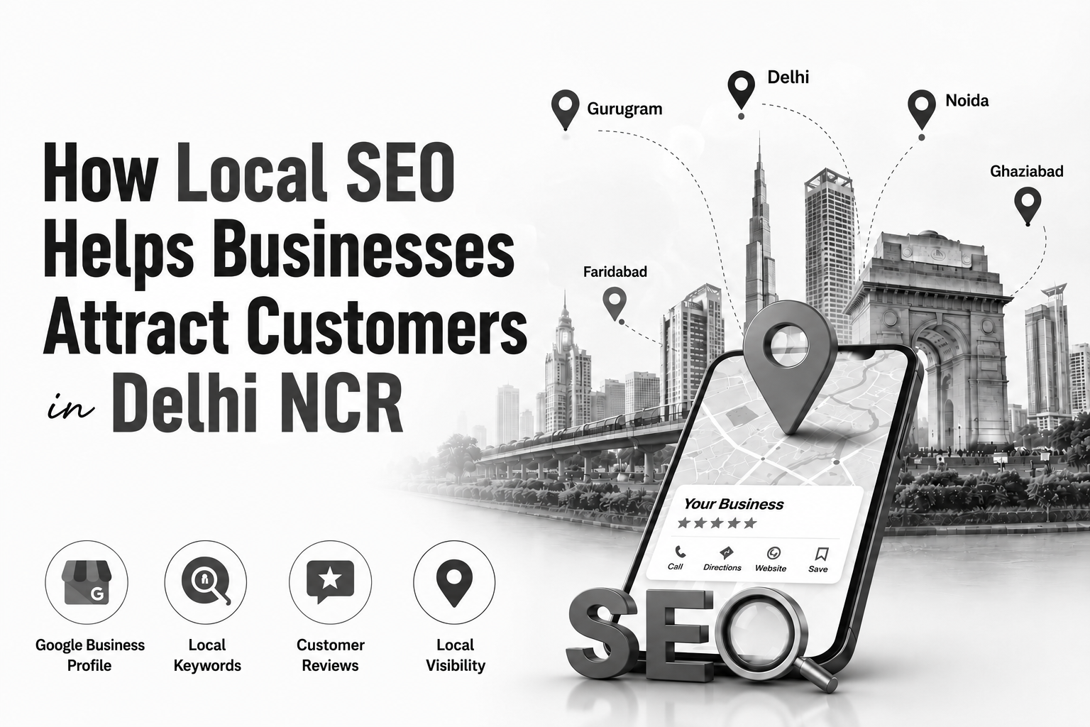 How Local SEO Helps Businesses Attract Customers in Delhi NCR
