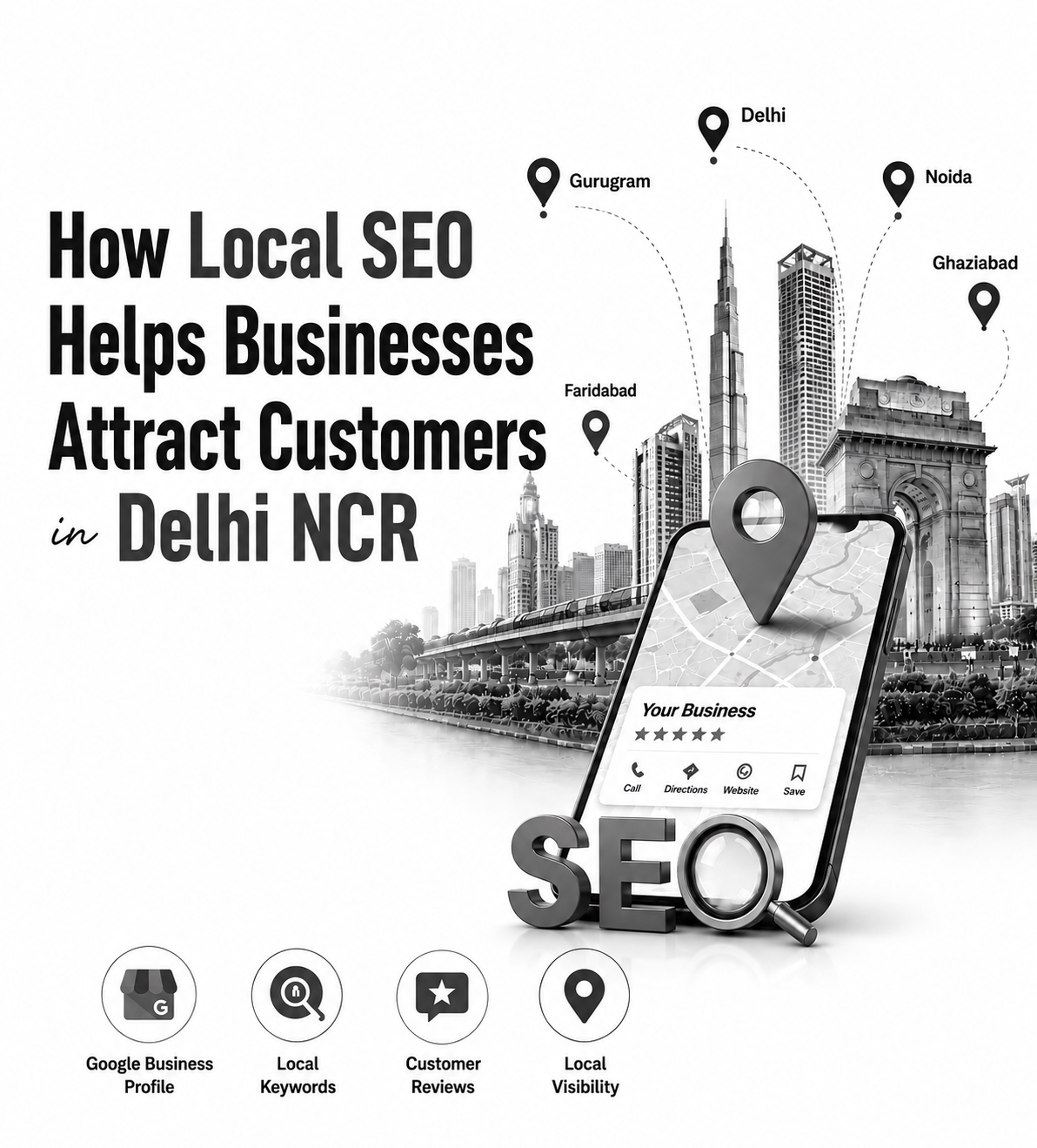 How Local SEO Helps Businesses Attract Customers in Delhi NCR